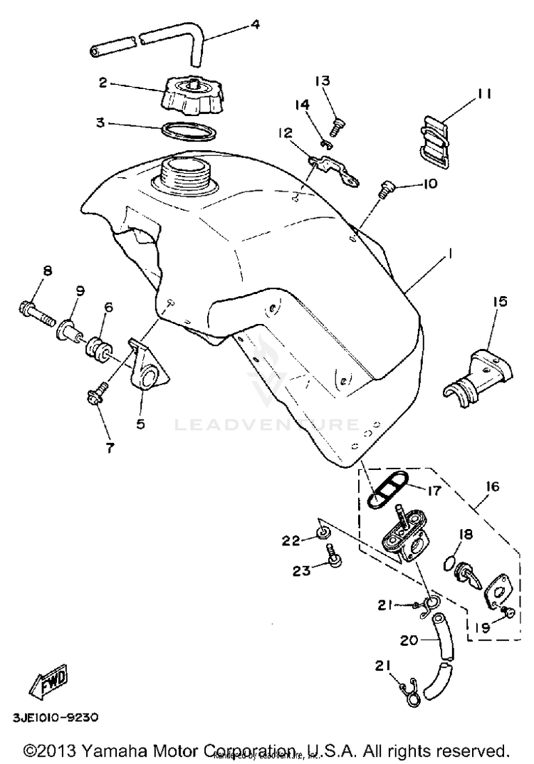 Fuel Tank Schematic