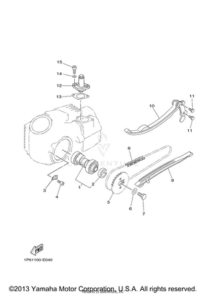 Camshaft Chain Schematic