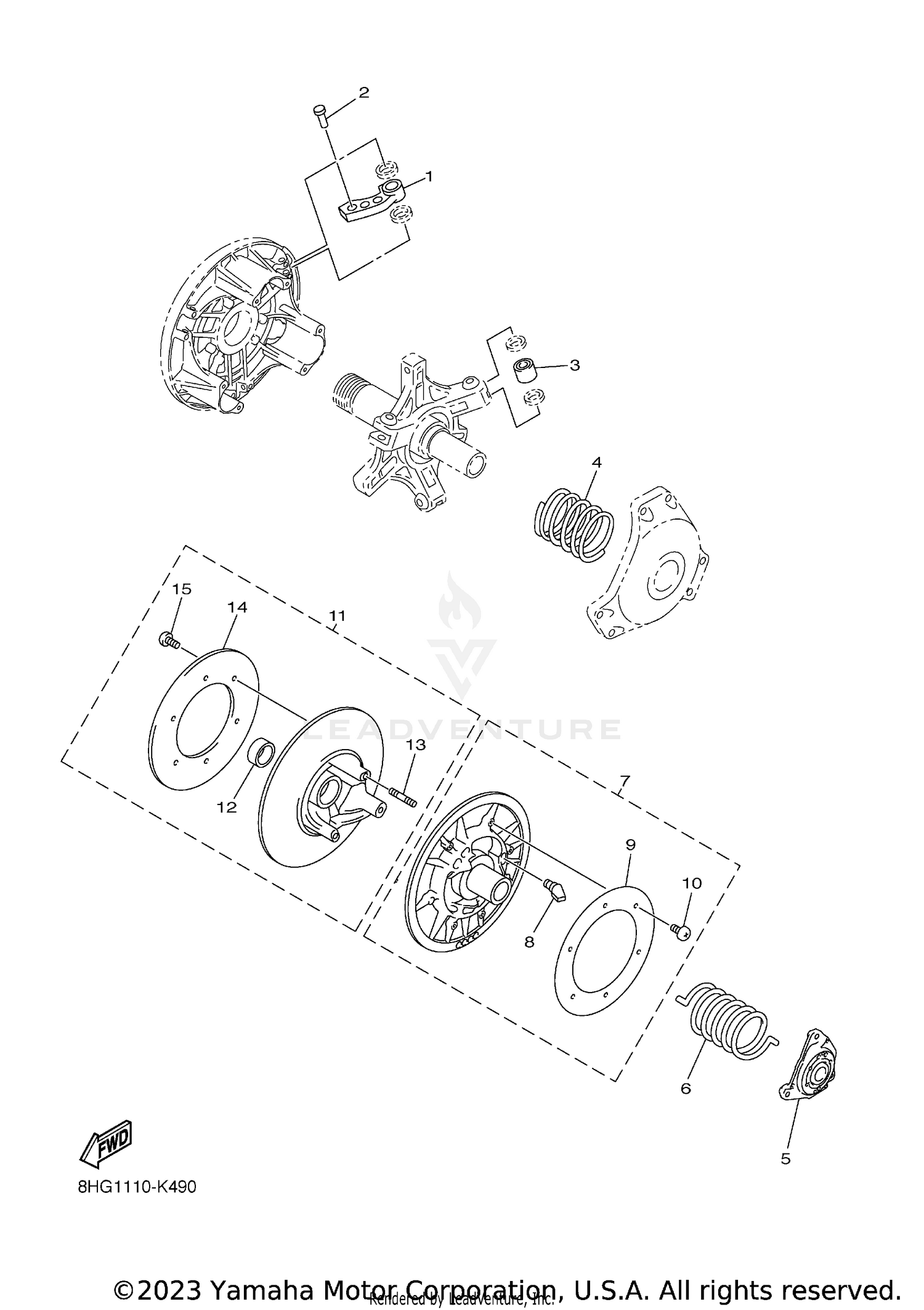 ALTERNATE DRIVE SETTING 1