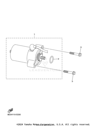 Starting Motor Schematic