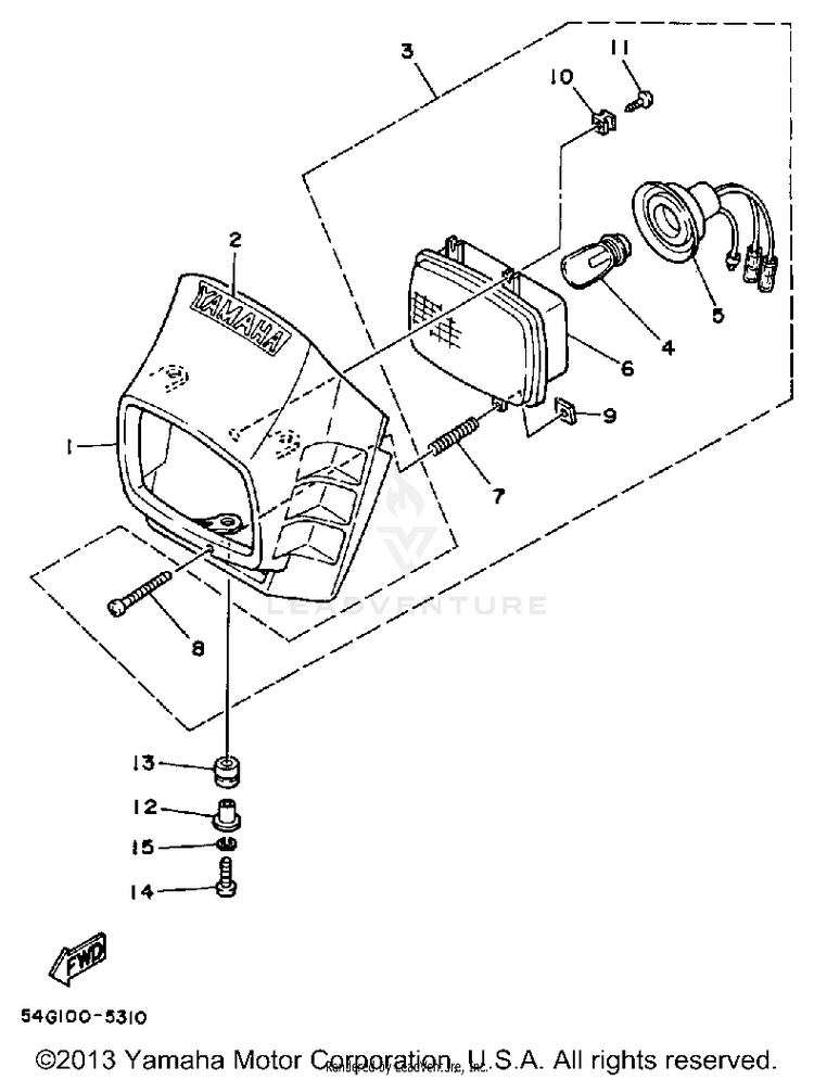 Headlight Schematic