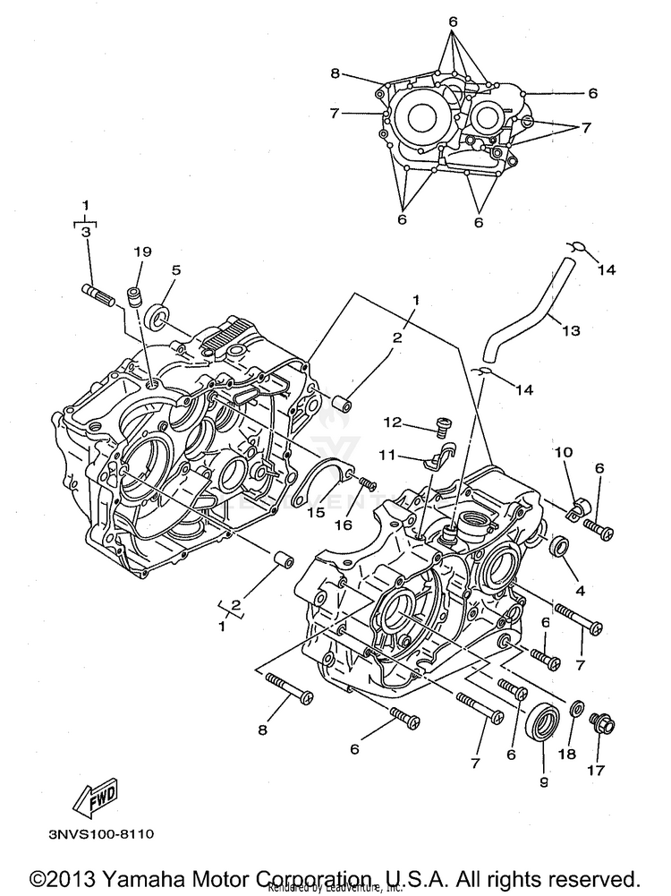 Crankcase Schematic