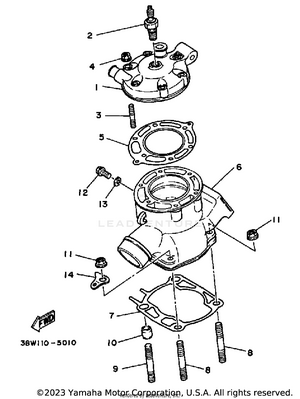 Cylinder Head Schematic