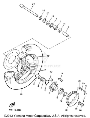Rear Wheel Schematic