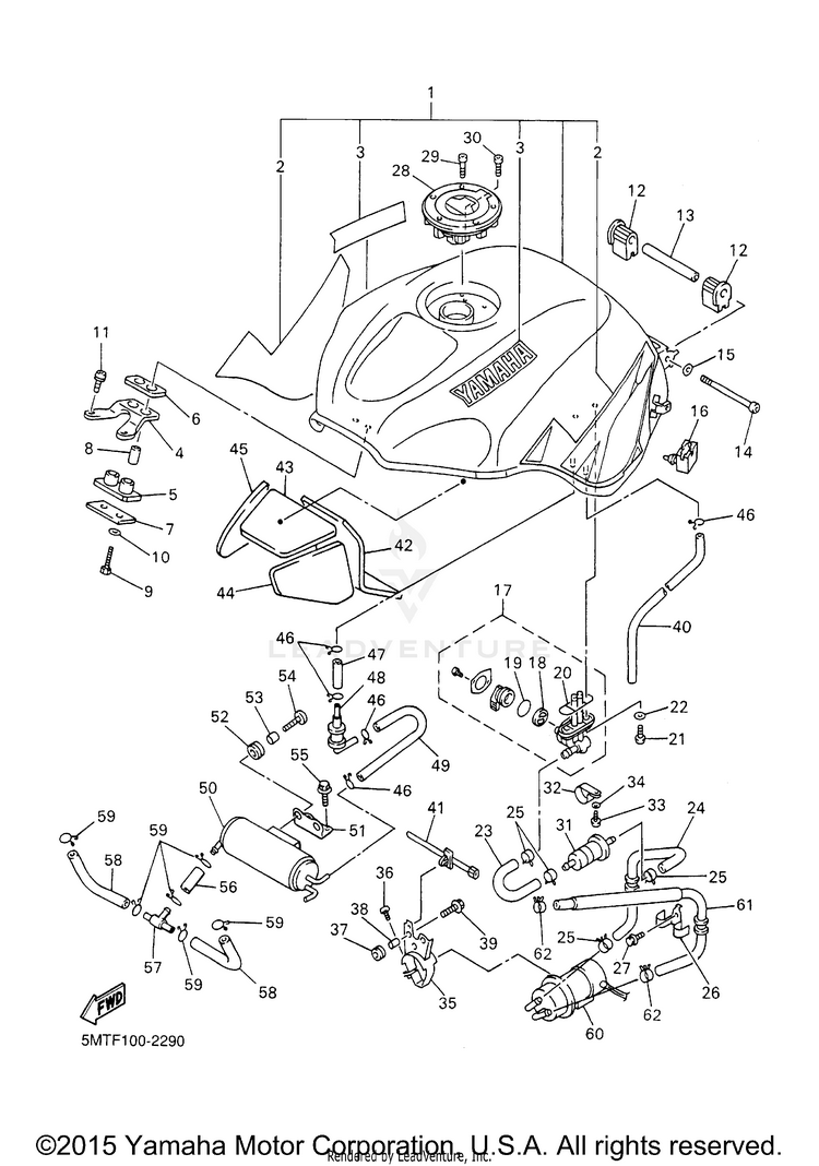 Fuel Tank 2 Schematic