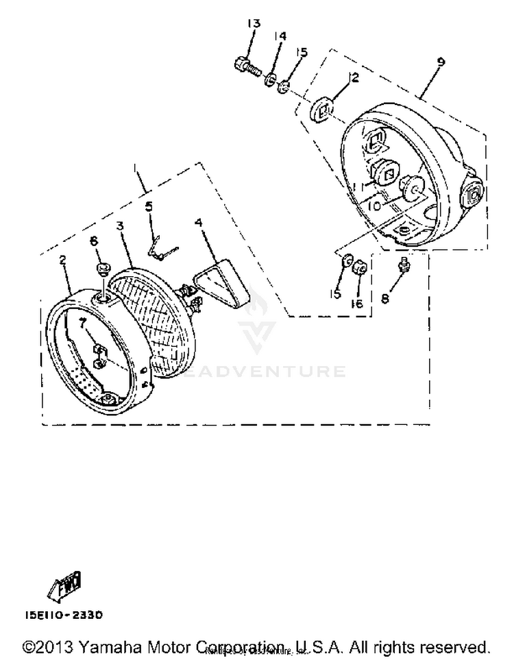 Headlight Schematic