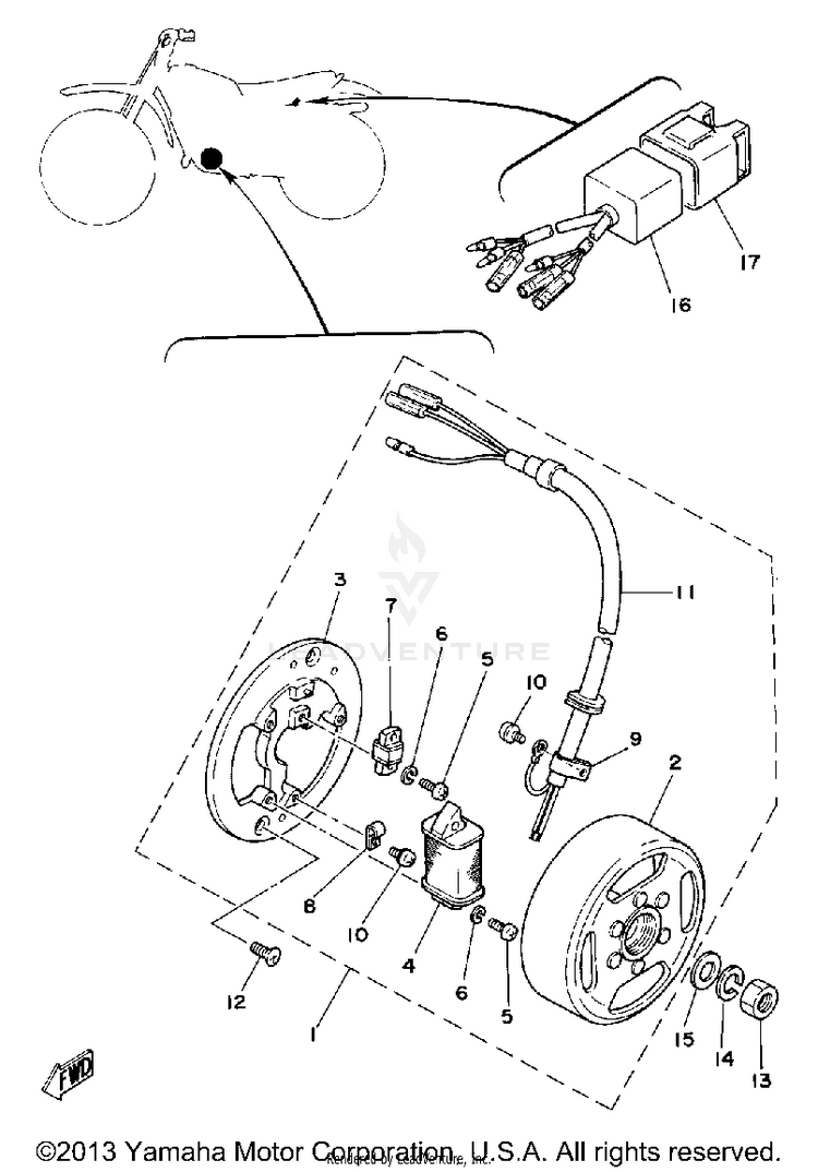 C - D - I - Magneto Schematic
