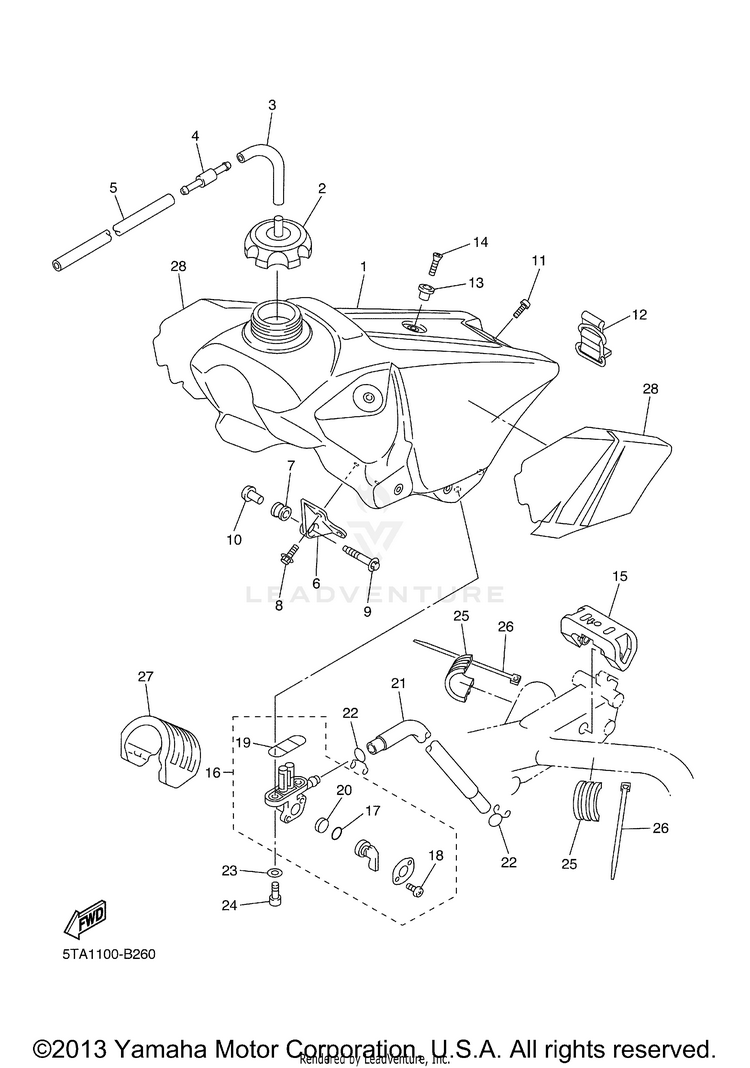 Fuel Tank Schematic