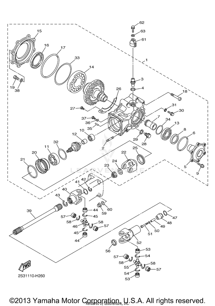 Drive Shaft Schematic