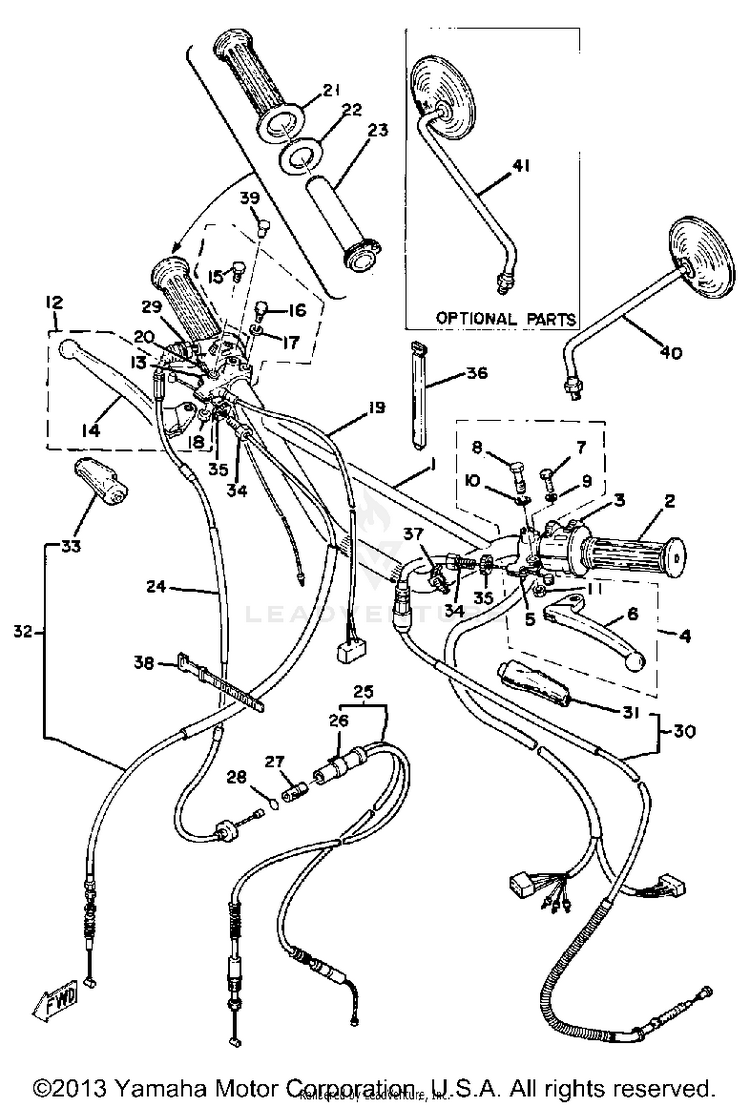 Handle Wire Schematic