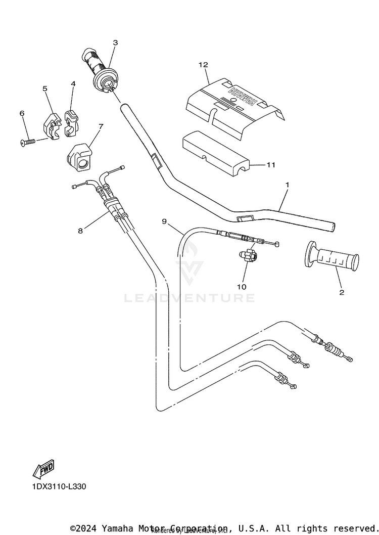 Steering Handle Cable Schematic