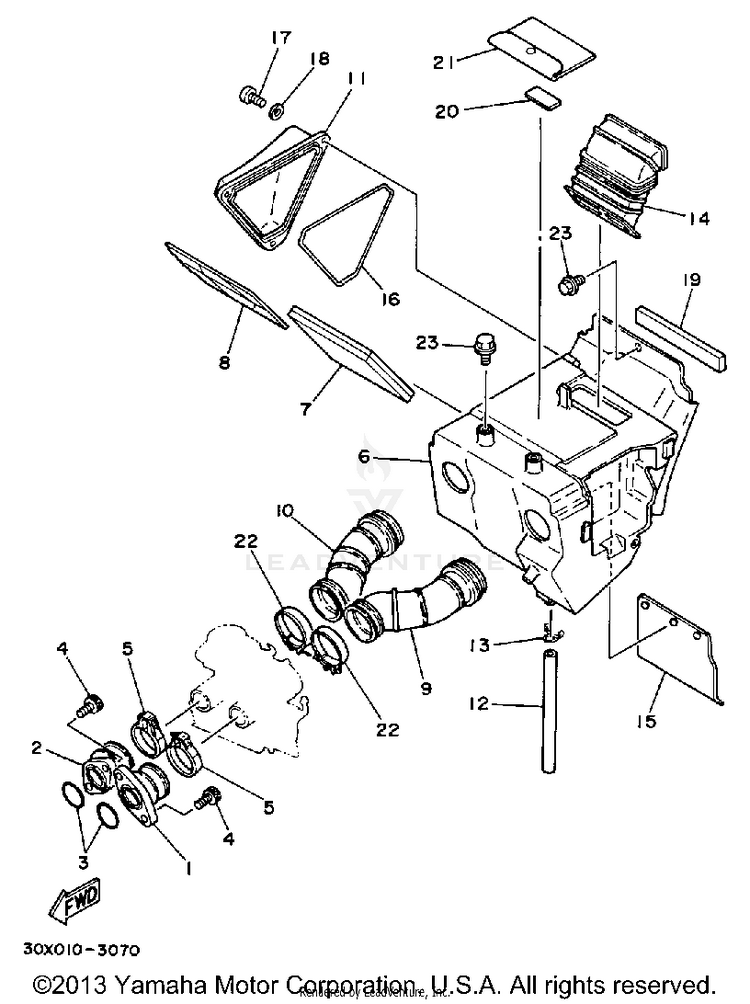 Air Cleaner Schematic