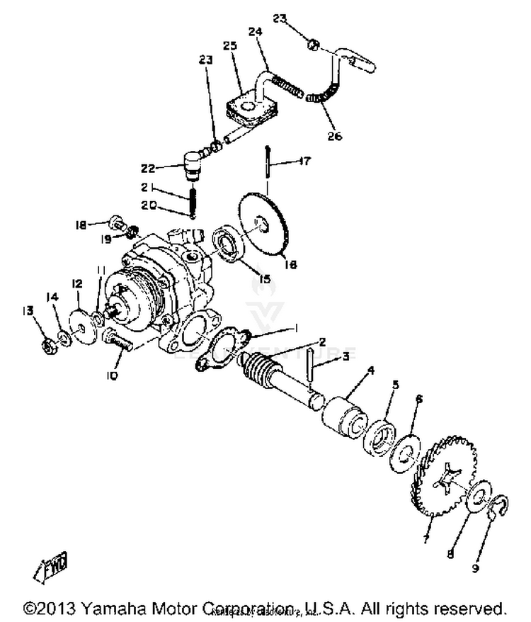 Oil Pump Schematic