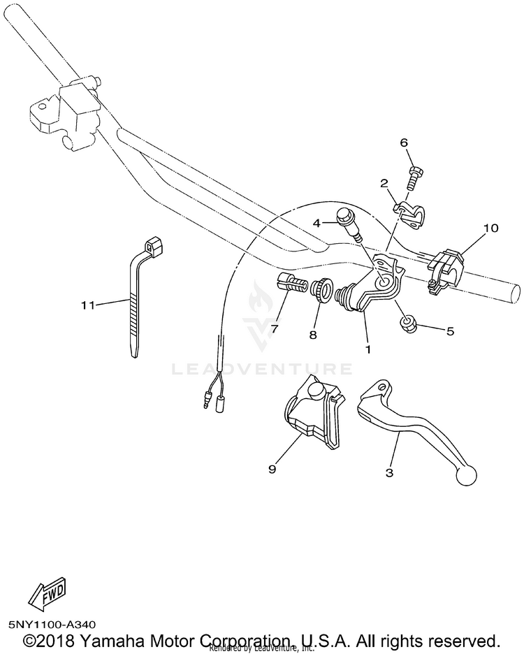 Handle Switch Lever Schematic