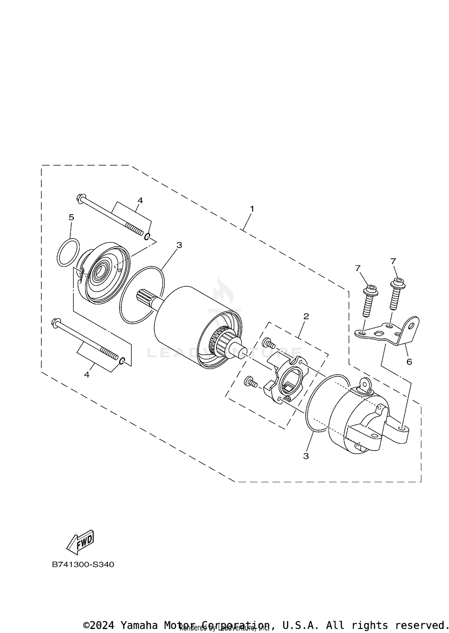 STARTING MOTOR