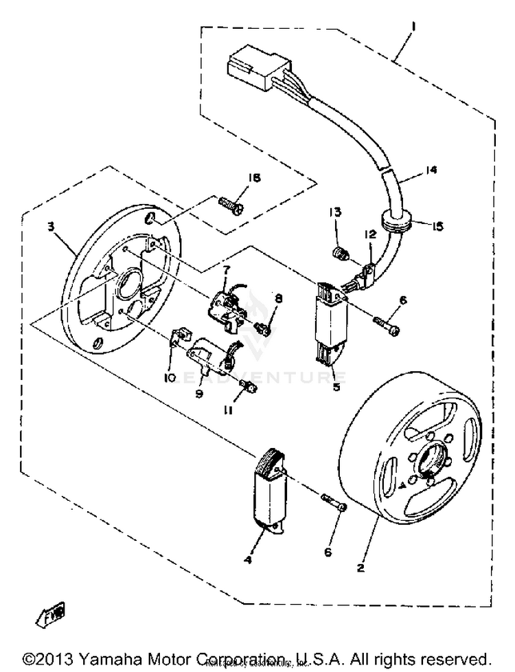Flywheel Magneto Schematic