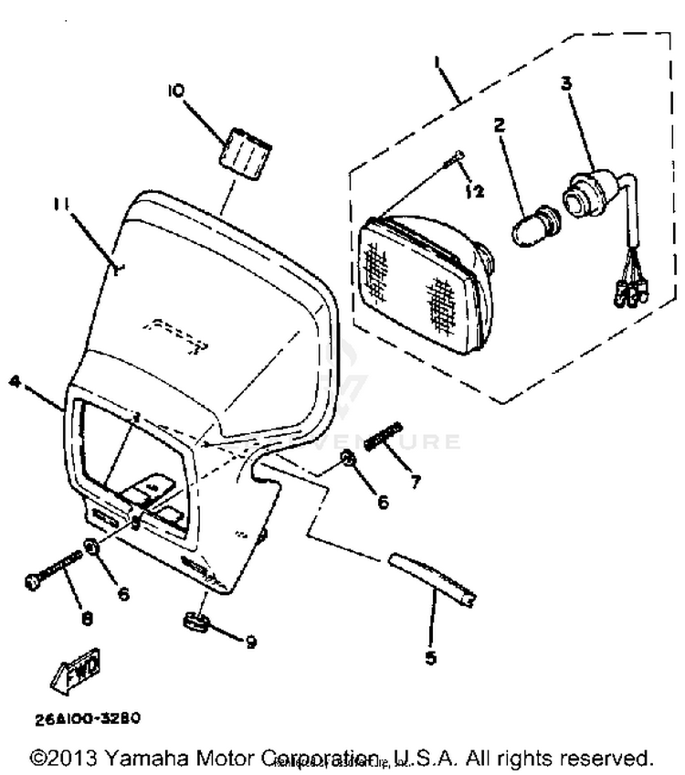 Headlight Schematic