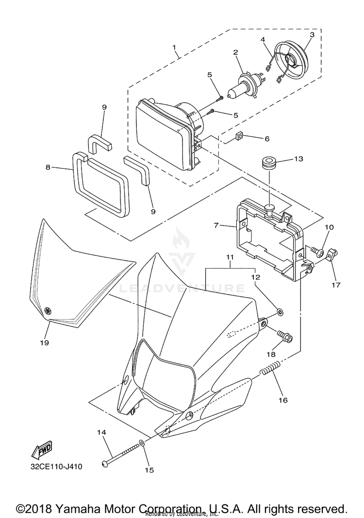 Headlight Schematic