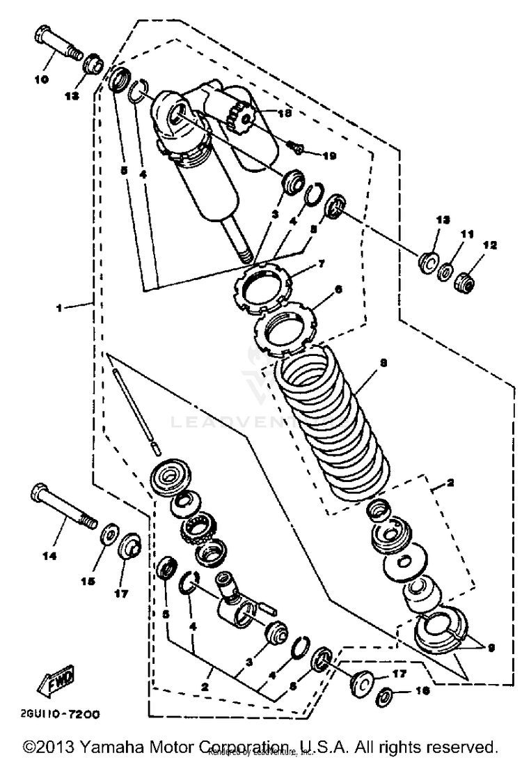 Rear Shocks Schematic