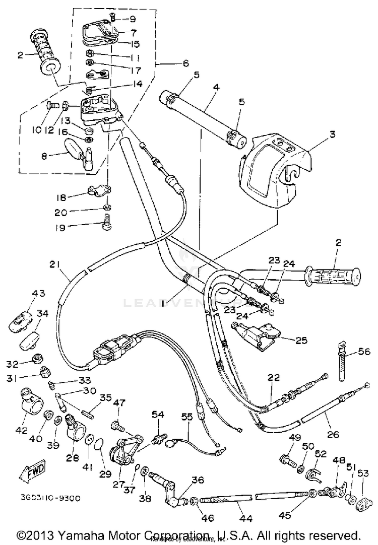 Handlebar-Cable Schematic