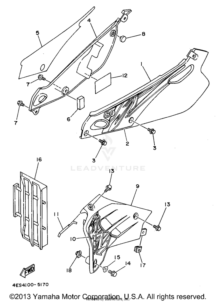 Side Cover Schematic