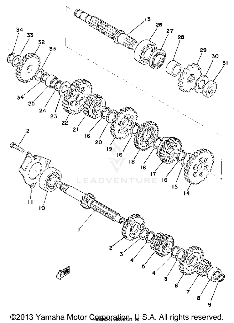Transmission Schematic