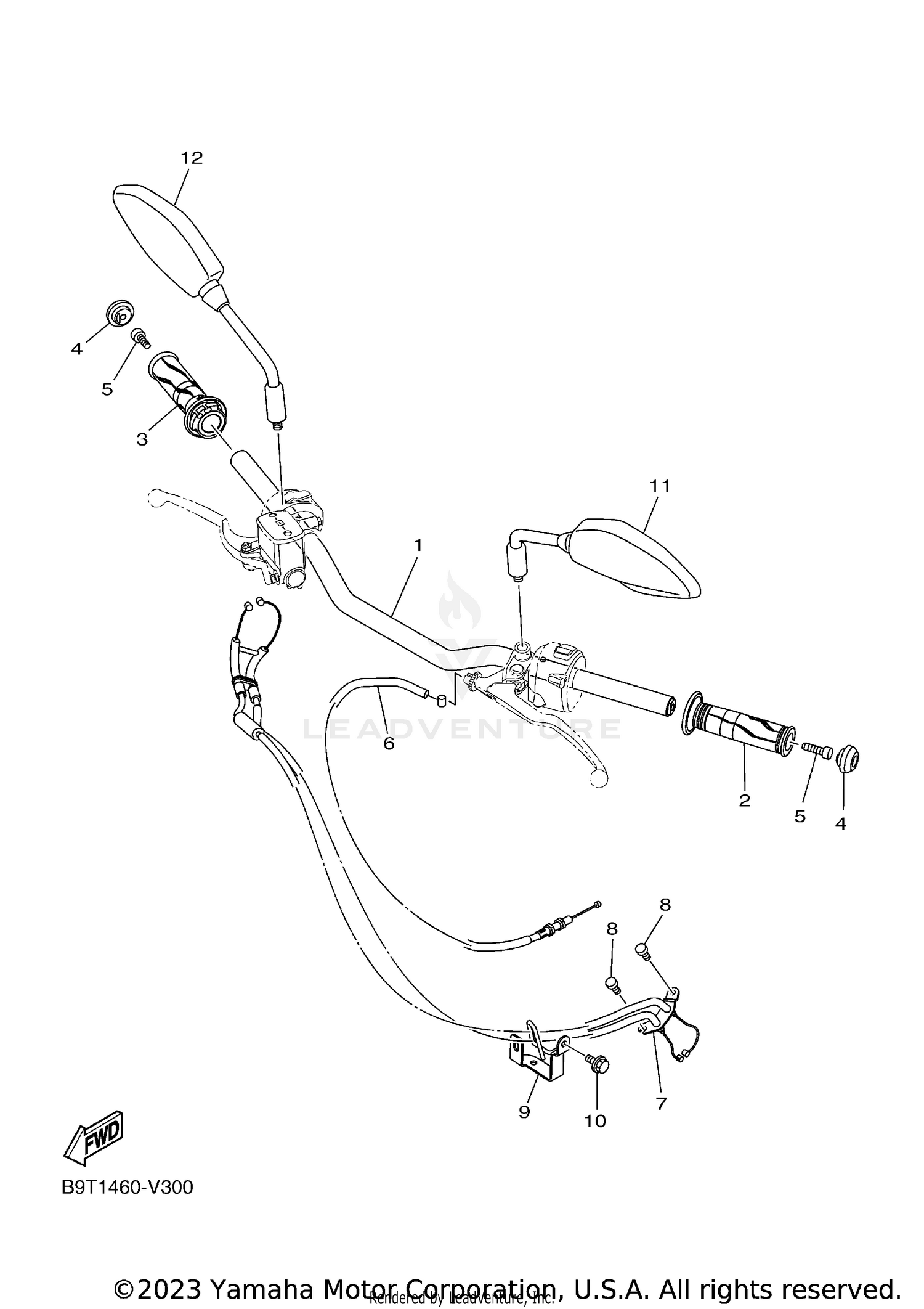 STEERING HANDLE & CABLE