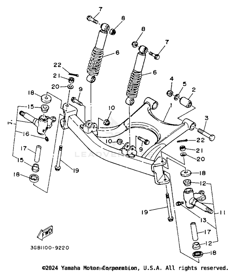 Front Suspension Schematic
