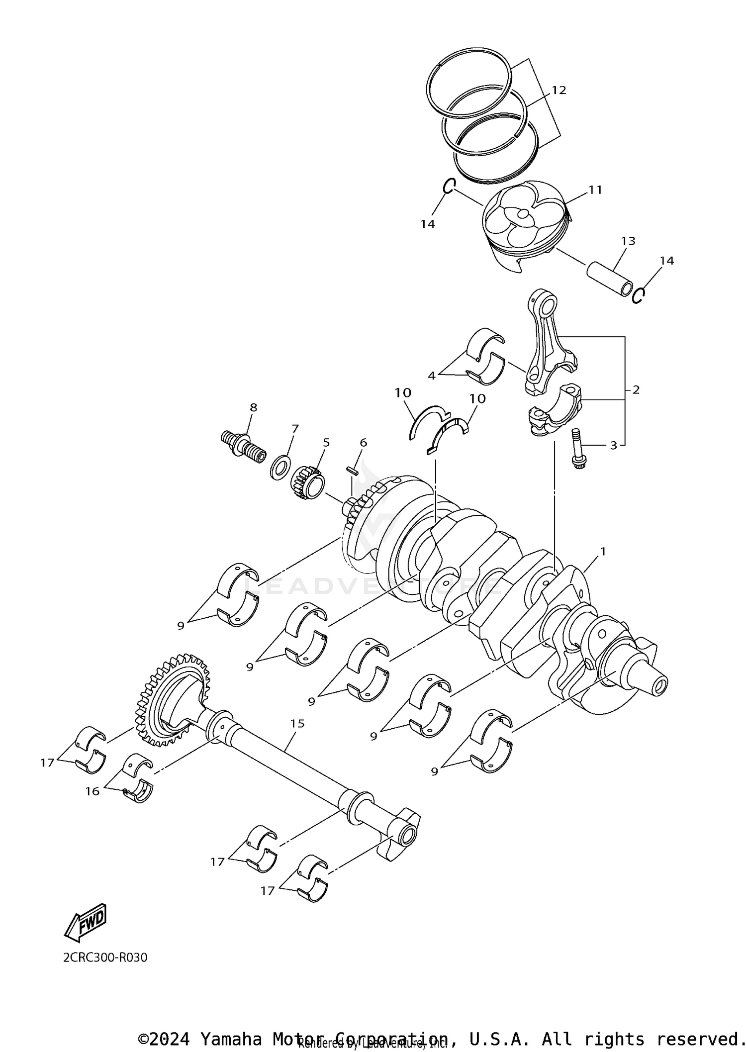 CRANKSHAFT PISTON