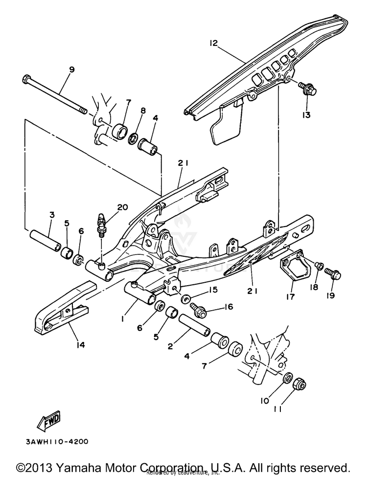 Rear Arm Schematic