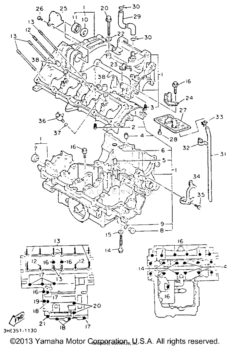Crankcase Schematic