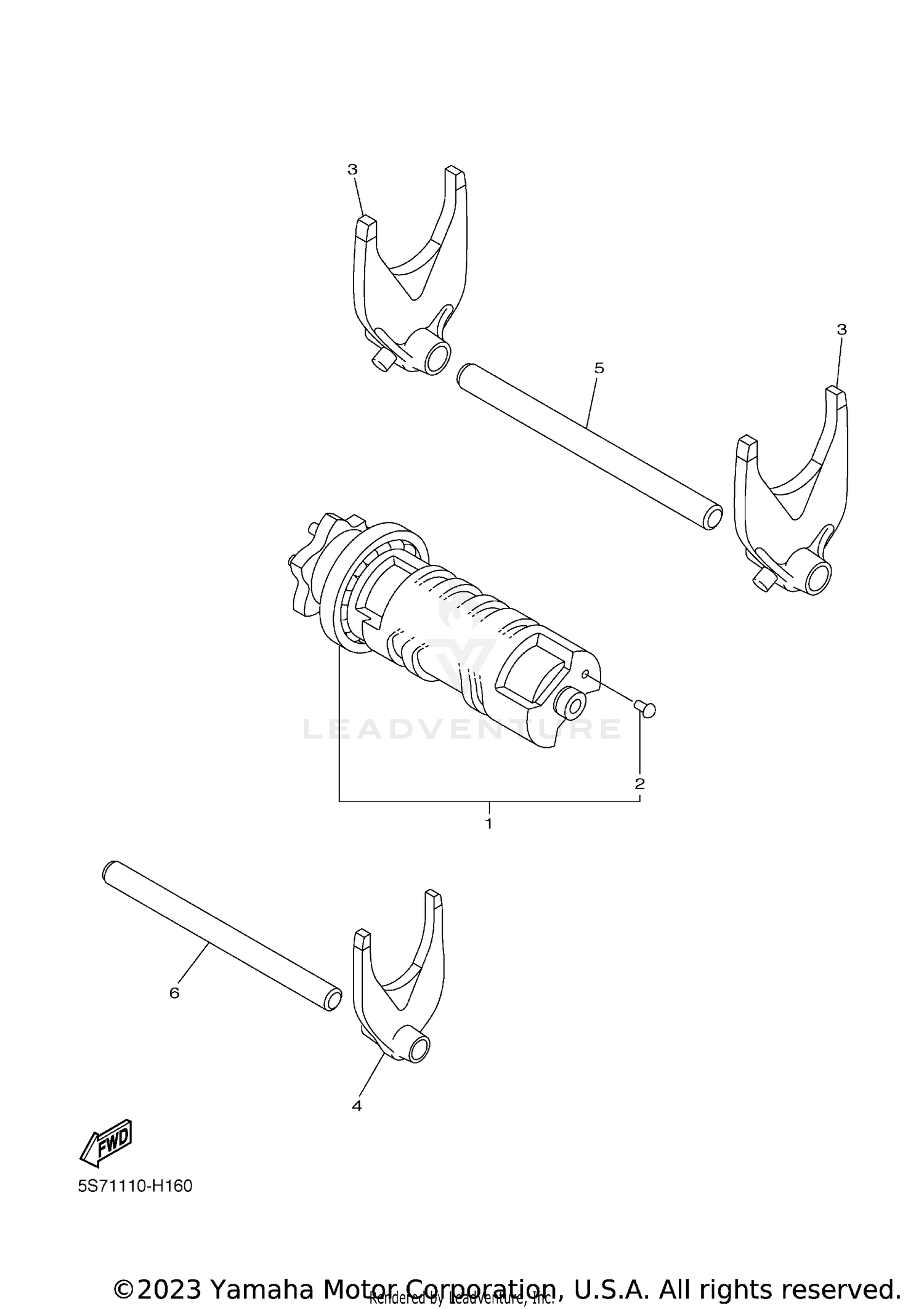 SHIFT CAM & FORK
