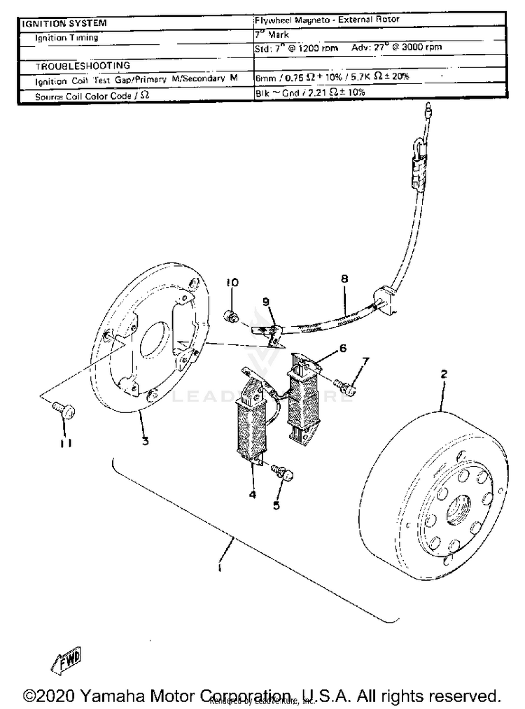 Flywheel Magneto Schematic