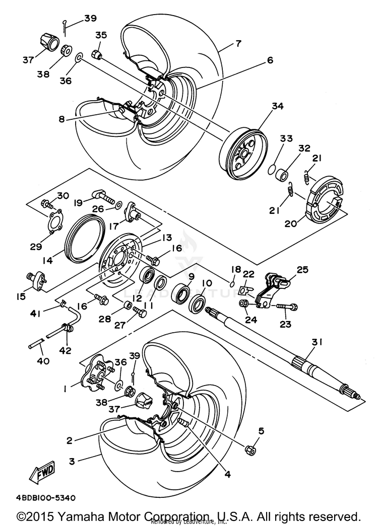 Rear Wheel Schematic