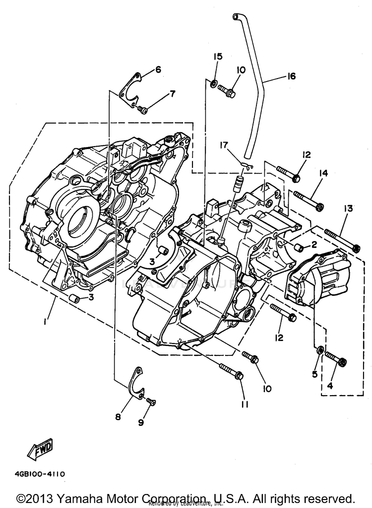 Crankcase Schematic