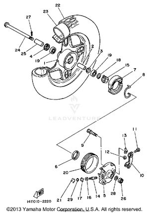 Front Wheel Schematic