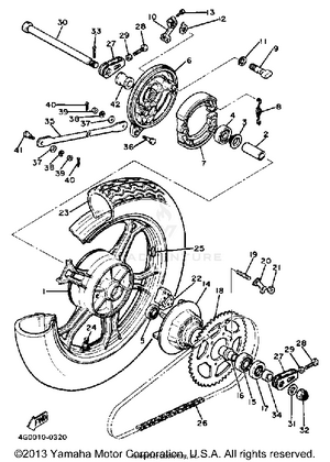 Rear Wheel Schematic