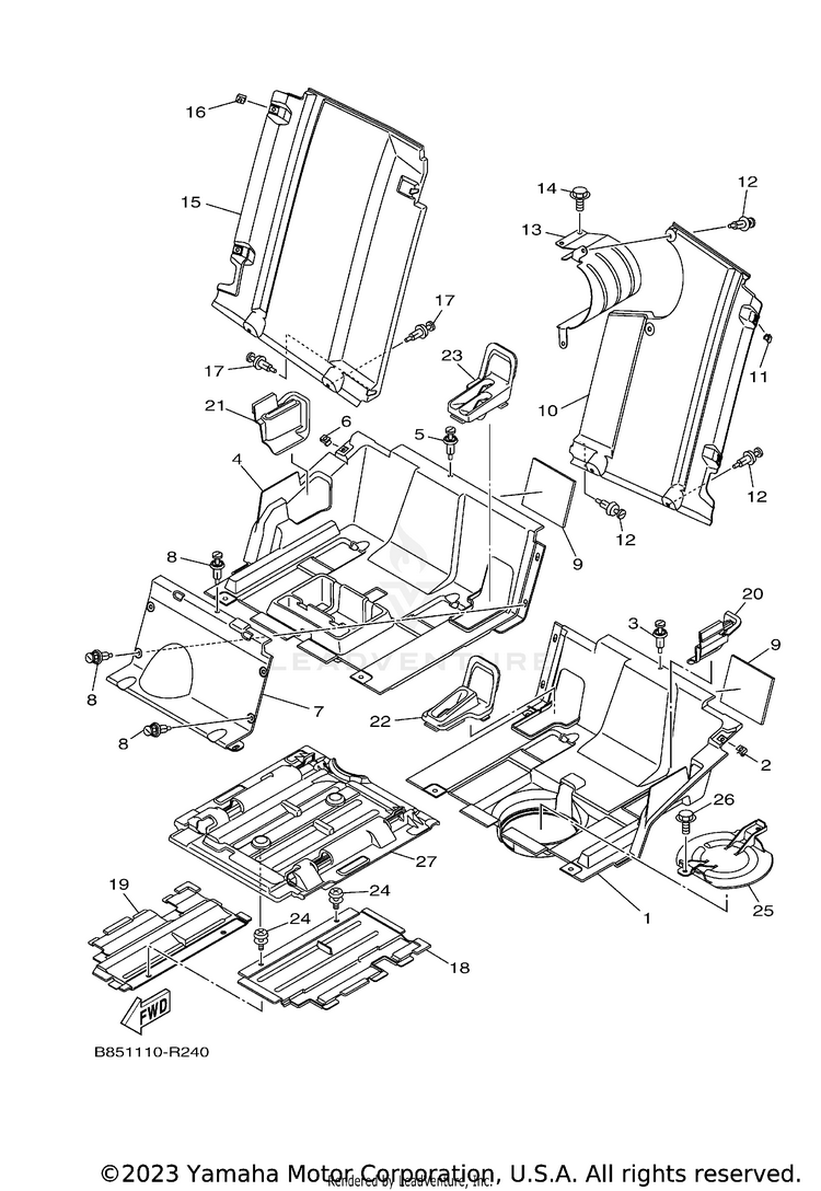 Side Cover 3 VIKING VI EPS - YXC70VPXNG - 2022 Schematic