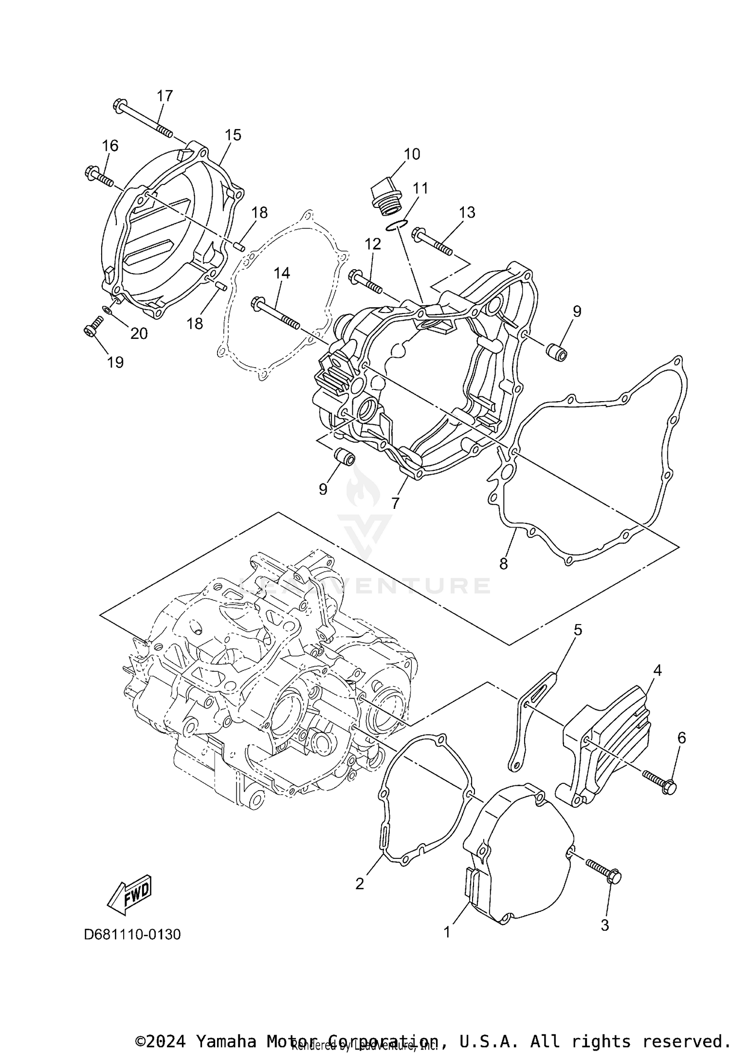 CRANKCASE COVER 1