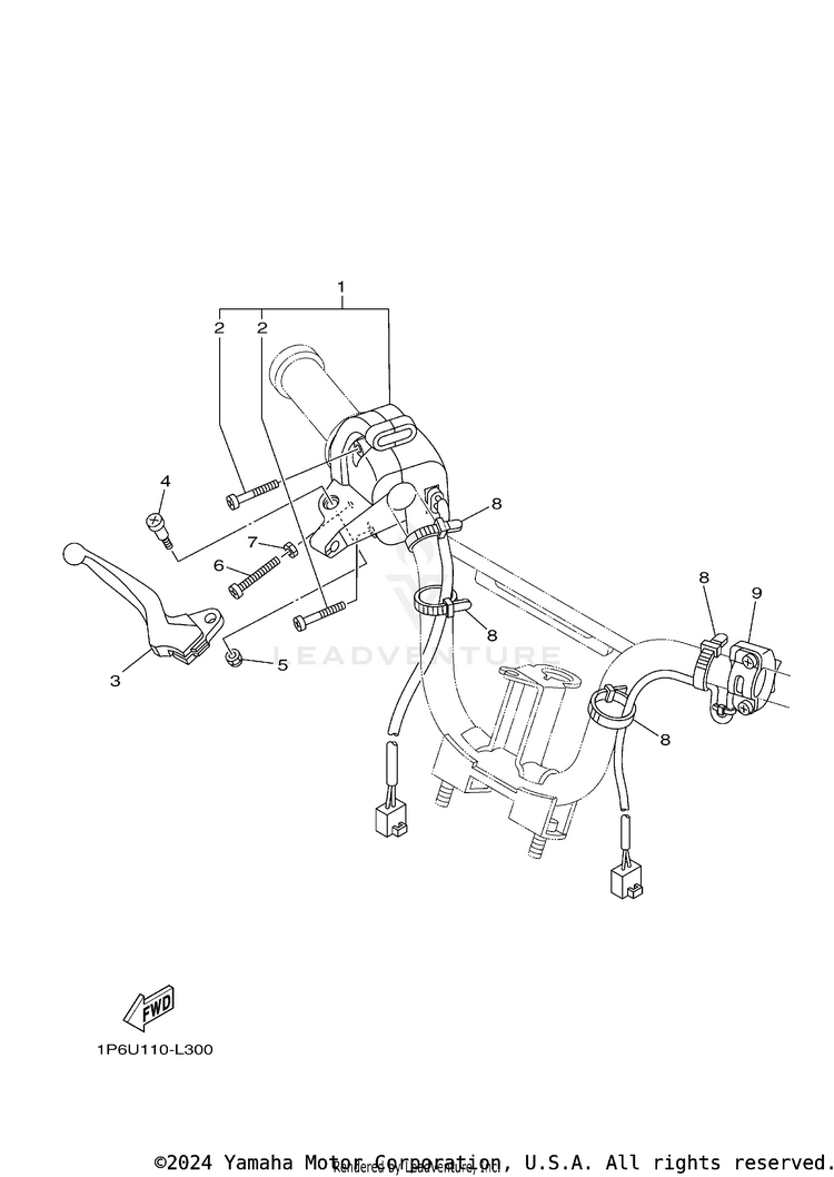 Handle Switch & Lever Schematic