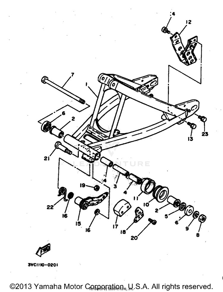 Rear Arm Schematic