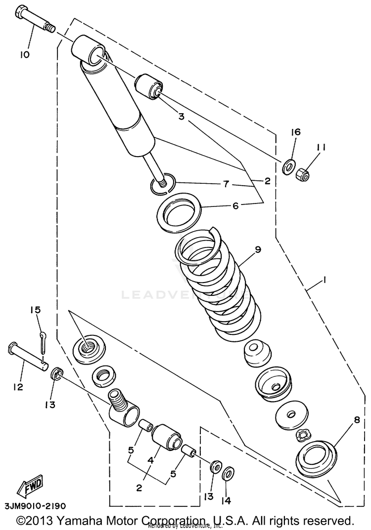 Rear Suspension Schematic