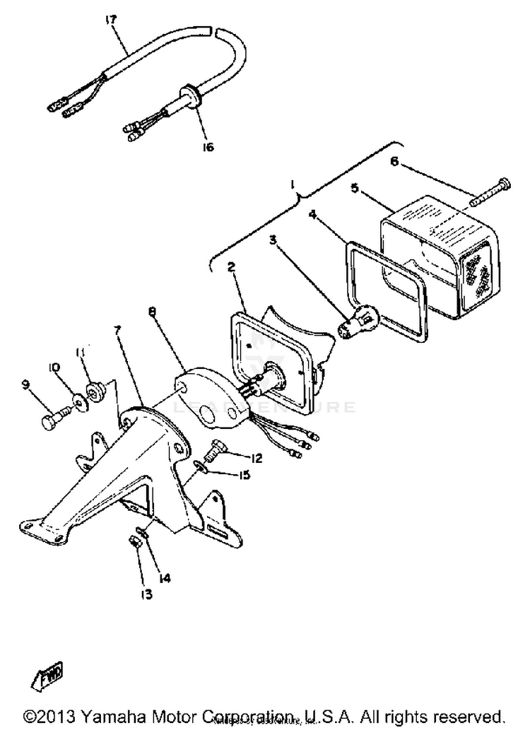 Taillight  Dt80h - J - K Schematic