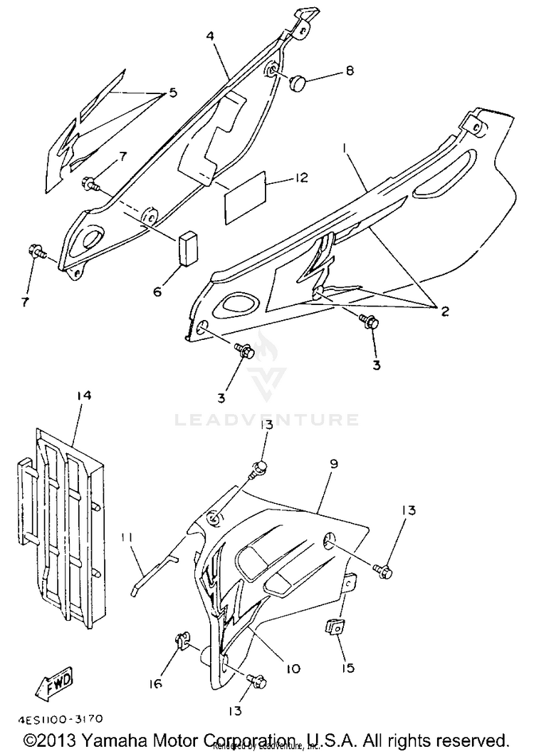 Side Cover Schematic