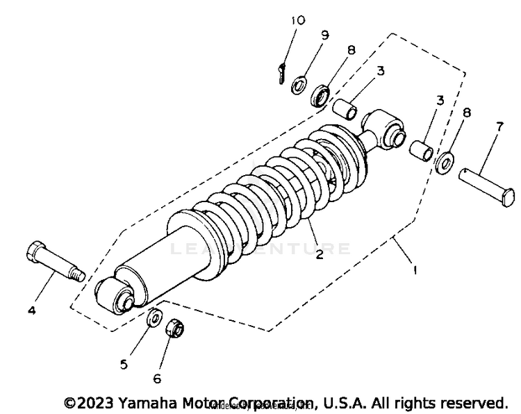 Rear Shocks Schematic