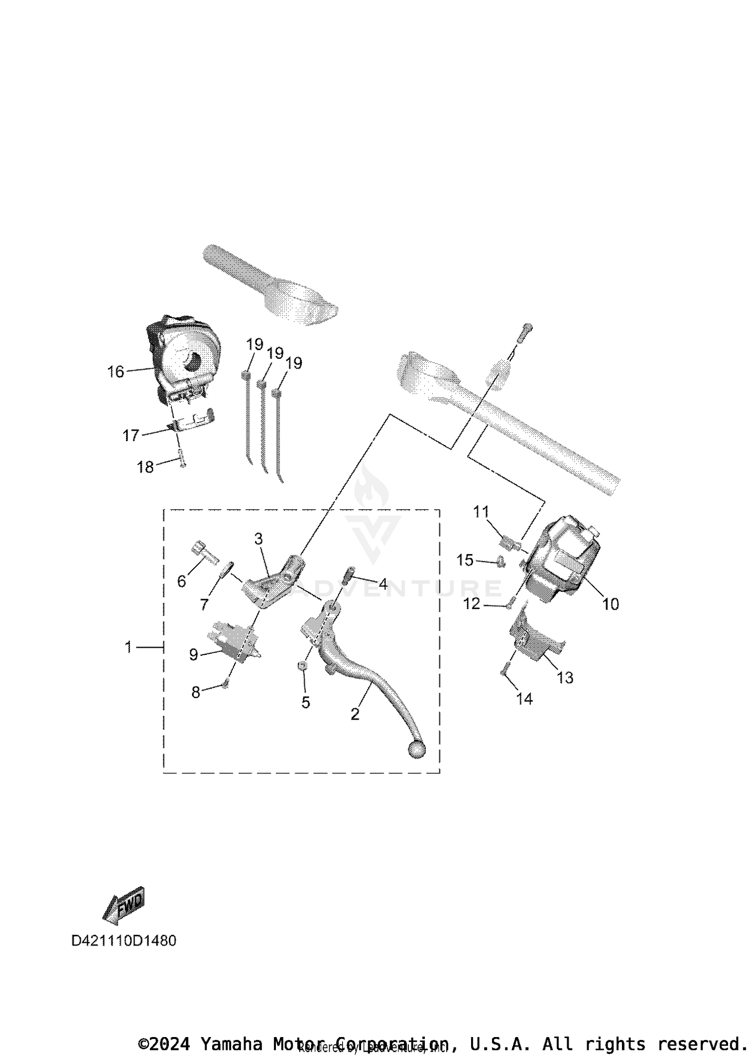 HANDLE SWITCH & LEVER