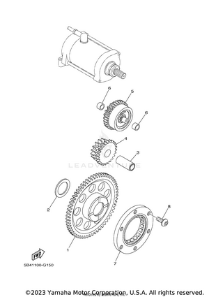 Starter Clutch Schematic