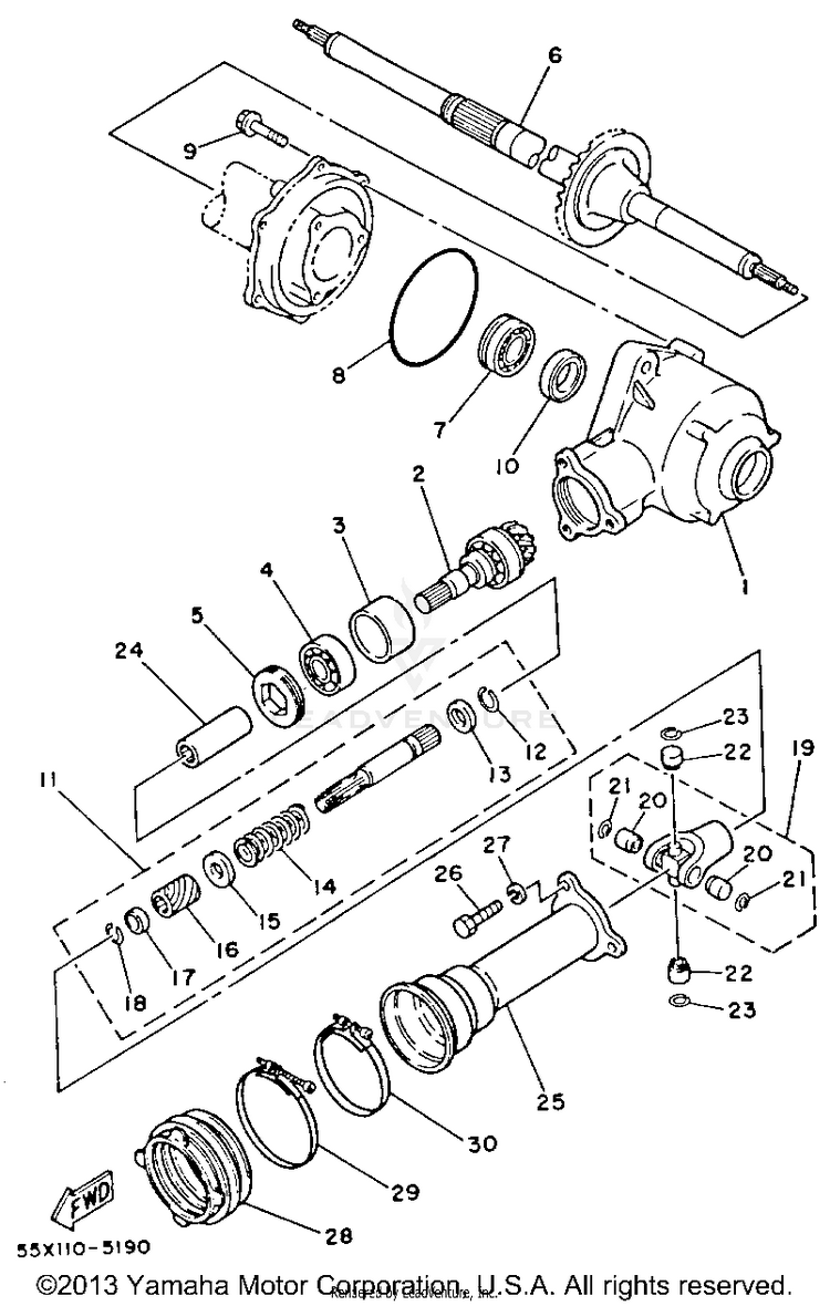 Drive Shaft Schematic