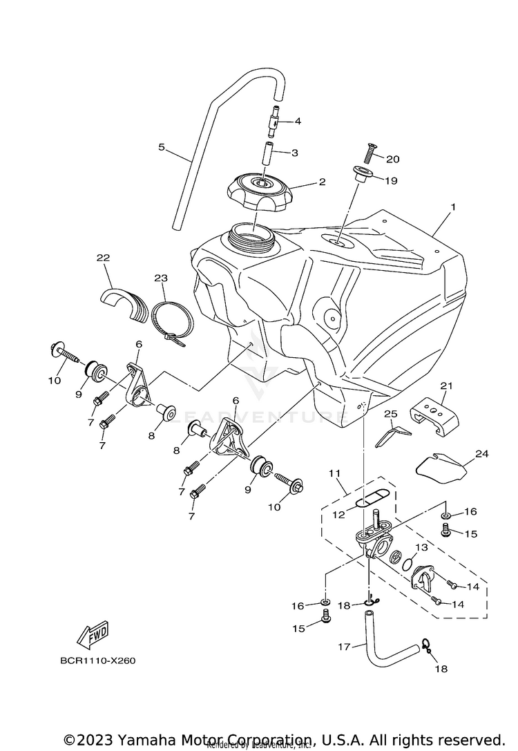 Fuel Tank Schematic