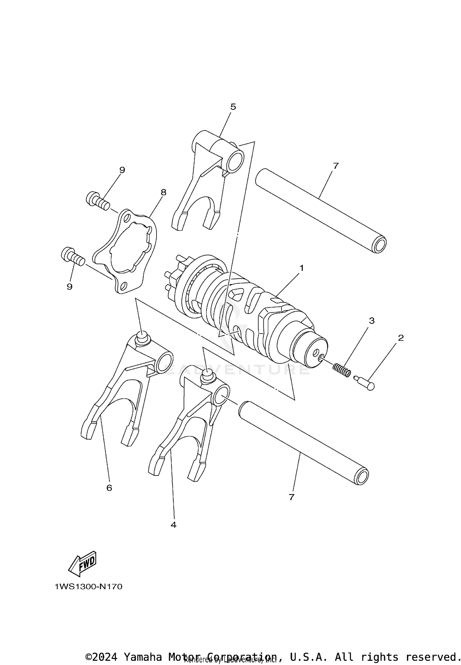 SHIFT CAM & FORK